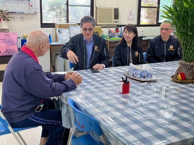 屏東榮服處拜會勝利新城管委會 感謝長期協力榮民眷服務照顧