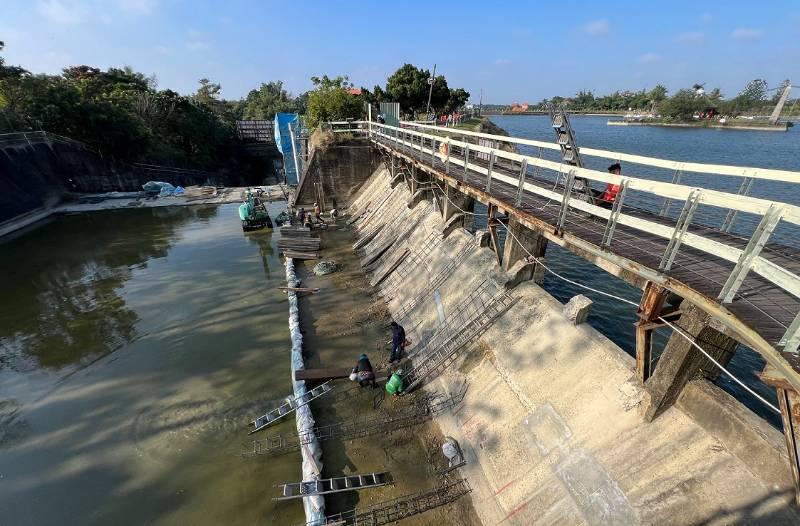 虎頭埤風景區環湖木棧道整修工程將於近期完工