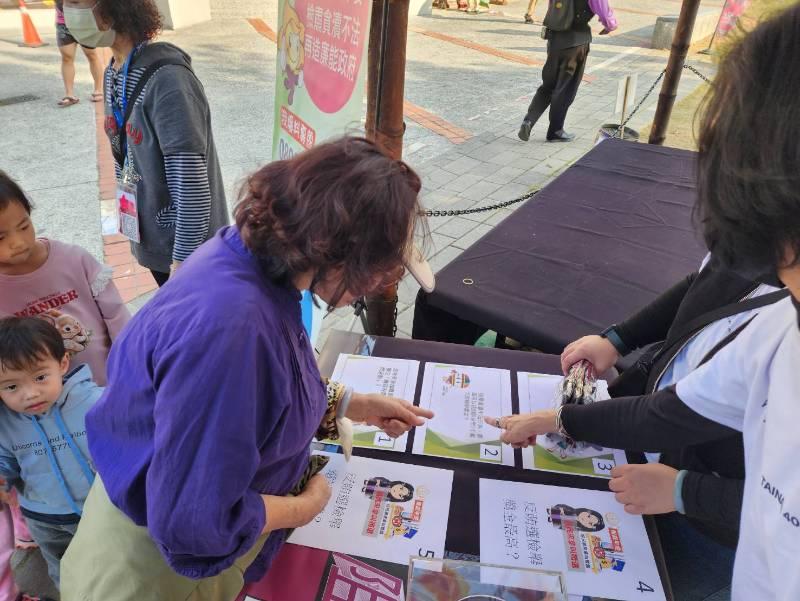 文化局結合龍崎光節空山祭 辦理龍來反貪活動