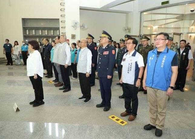 嘉義榮服處参加春祭國殤祭祀典禮 緬懷先賢先烈