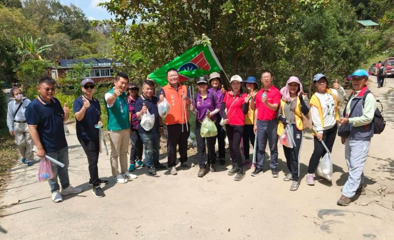 新化救國團中興林場淨山 親子健康迎青年節