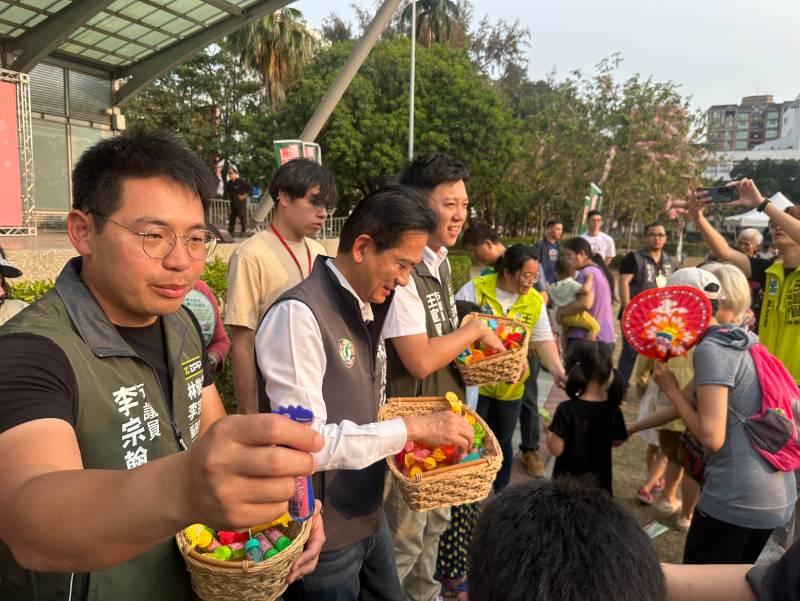 新營區綠都心公園舉辦「臺南最好 童LOVE會」親子活動