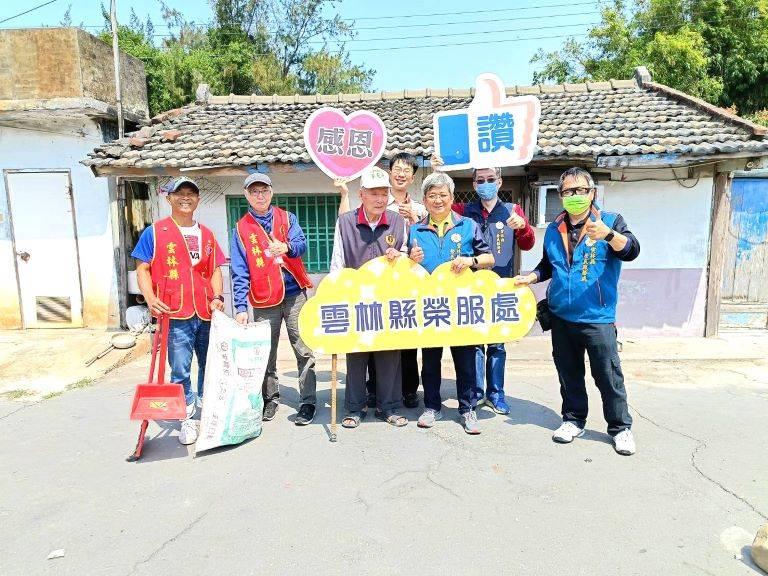 雲林榮服處榮欣志工隊　協助獨居長輩環境清潔 