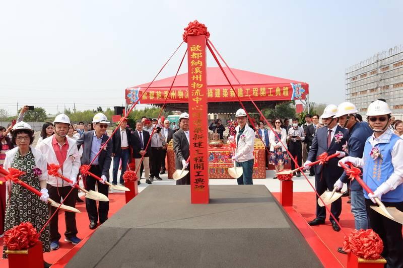 全台首座「戶外體驗」X「智能倉儲」複合式綠建築 歐都納「溪州物流中心」綠建築今動土