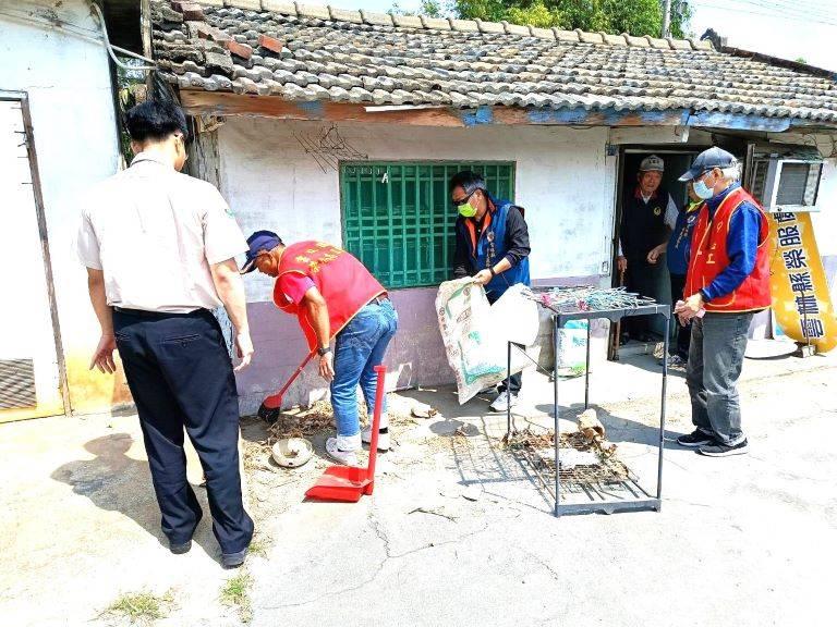 雲林榮服處榮欣志工隊　協助獨居長輩環境清潔 