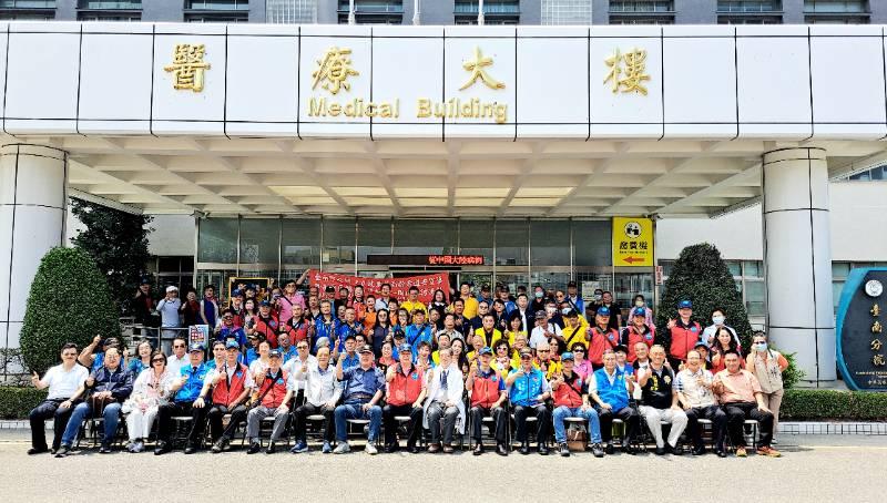 空軍官校臺南校友會會員大會 參訪退輔會永康區醫養服務照顧合一園區