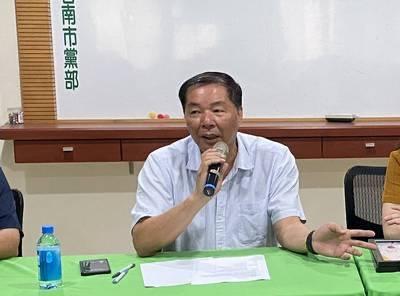 民進黨潘新傳主委呼籲中央黨部即時召開中評會，解除邱、林停權處分