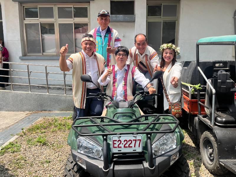 南橫「愛玉洗的露」陳其邁出席 kaukau 愛玉館揭牌活動