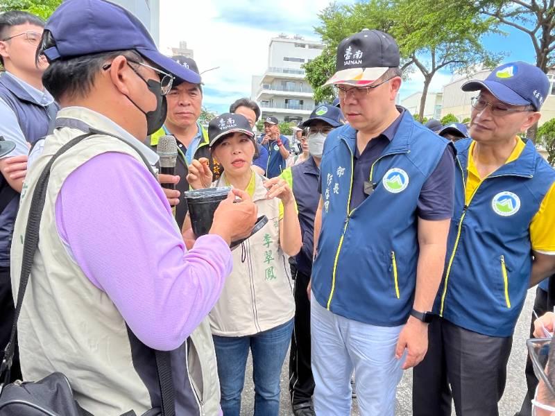 「終孓」病媒蚊   環境部長南下視察籲落實雨後孳清