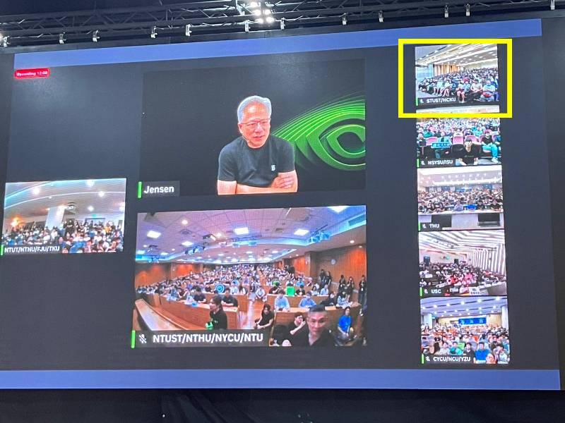 NVIDIA黃仁勳Watch Party掀AI旋風 南臺科大5大科技中心培育專才