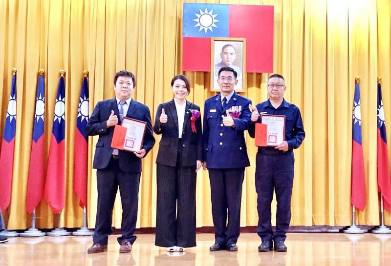 竹市警察節慶祝大會　表揚模範警察及優秀員警並致贈活力包