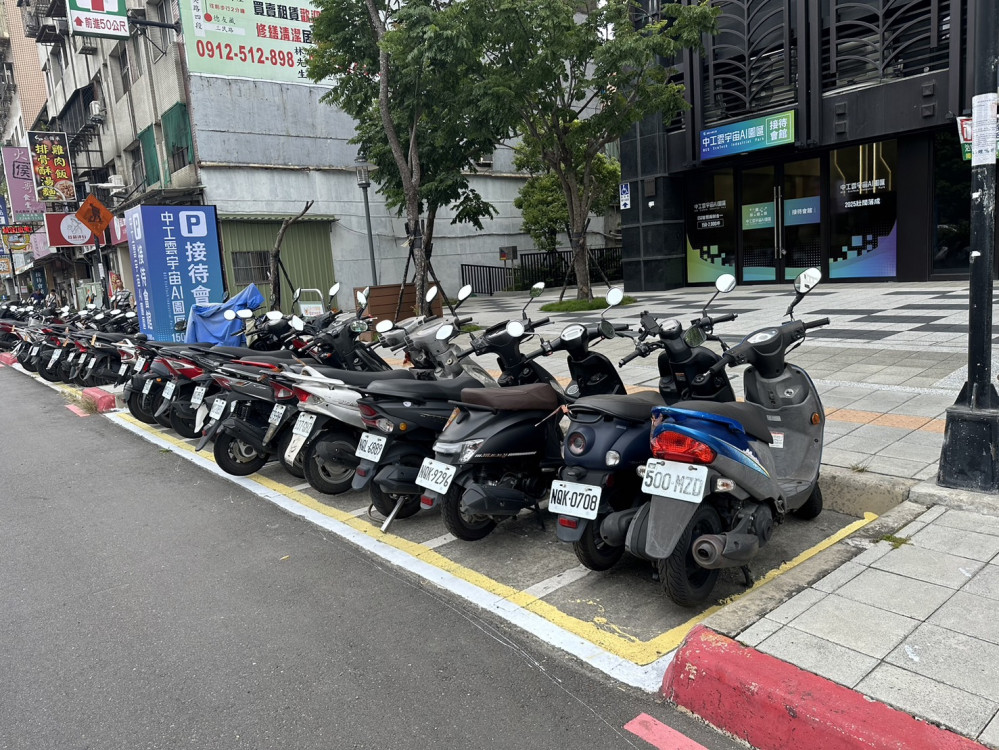 板橋新埔等7處捷運站周邊路邊機車格 8月起收費管理