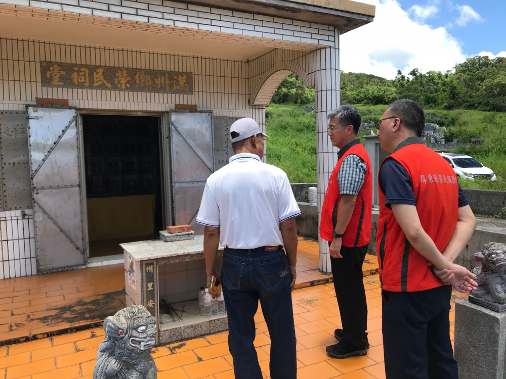 屏東榮服處拜會退軍社團 共同關心地區退伍袍澤