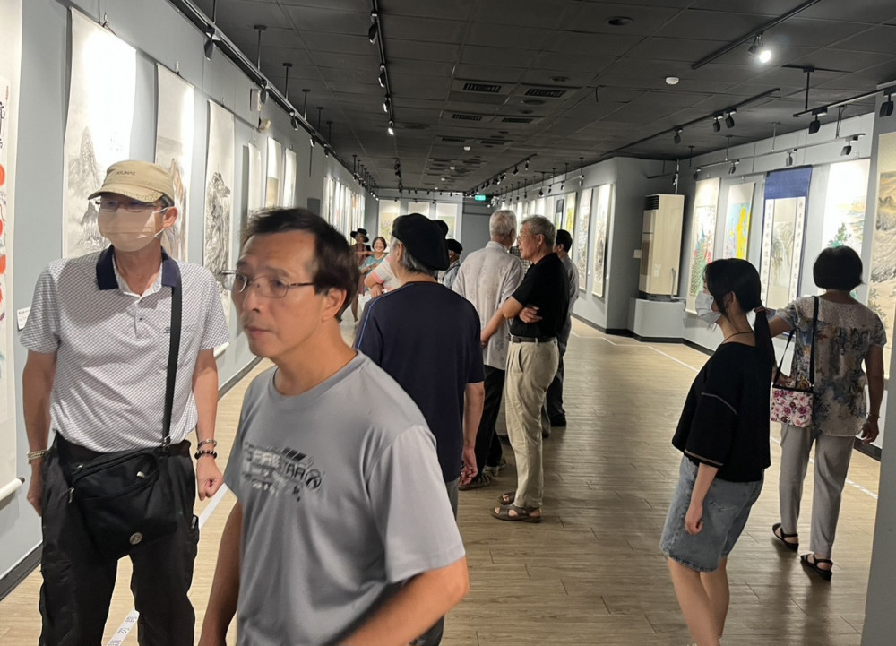 翰墨情緣-名家水墨交流邀請展 兩岸三地名家獻百福圓融滿