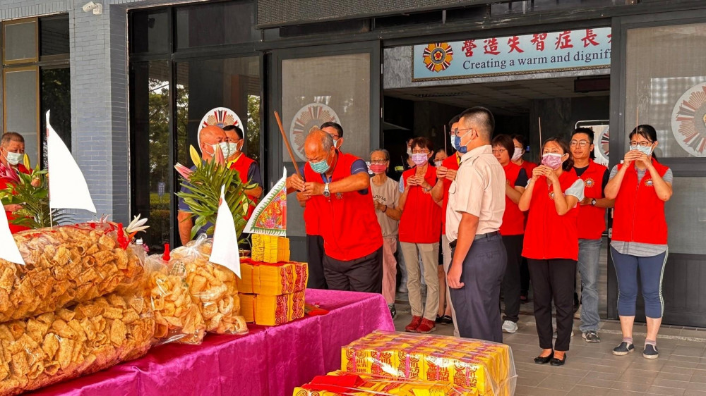 佳里榮家中元祭祀歷年亡故榮民