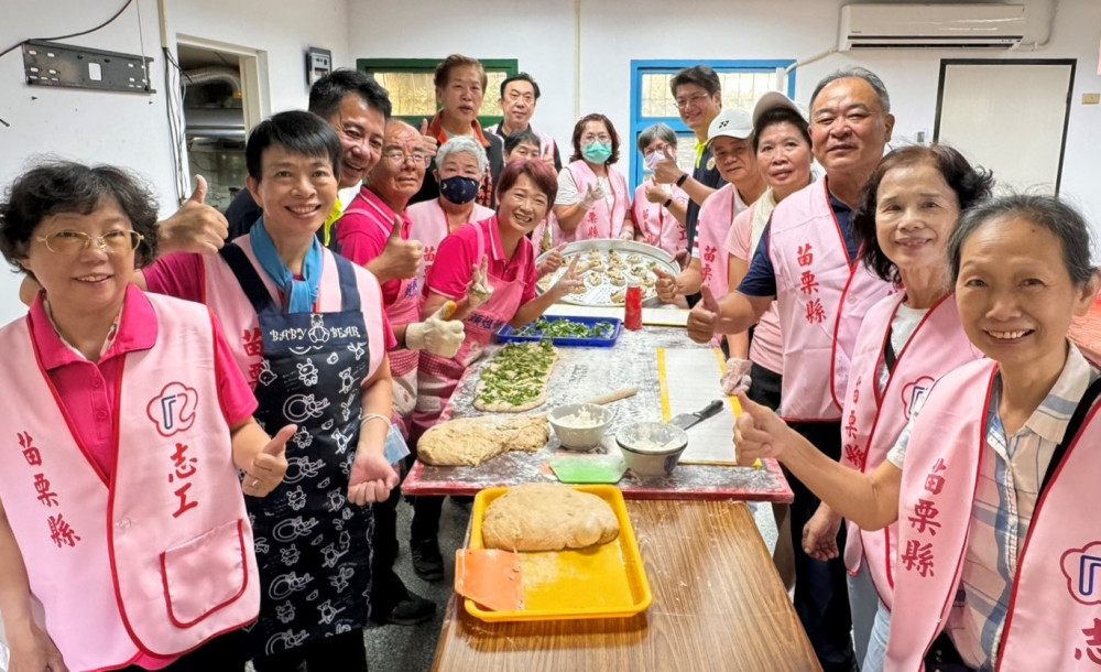 苗栗榮服處感謝饅頭哥哥姐姐關懷榮民眷