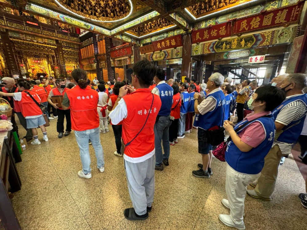 屏東車城福安宮祈福之旅 榮家住民長輩富足身心