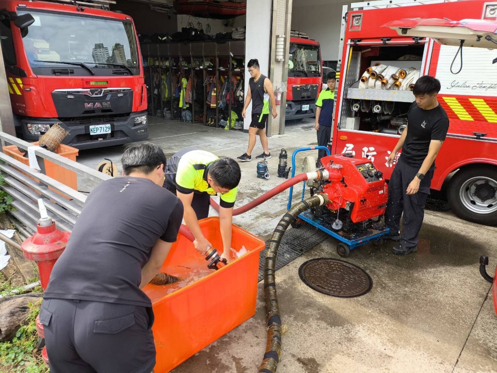 山陀兒颱風來襲　竹市應變中心二級開設嚴陣以待