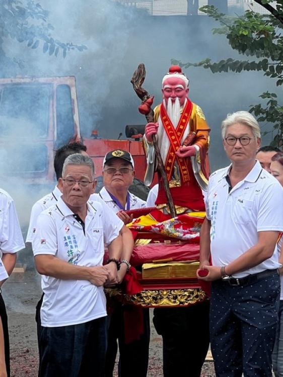 富陽軒八卦祖師廟新廟上樑  喜迎樂成宮分靈月老安座奉祀 