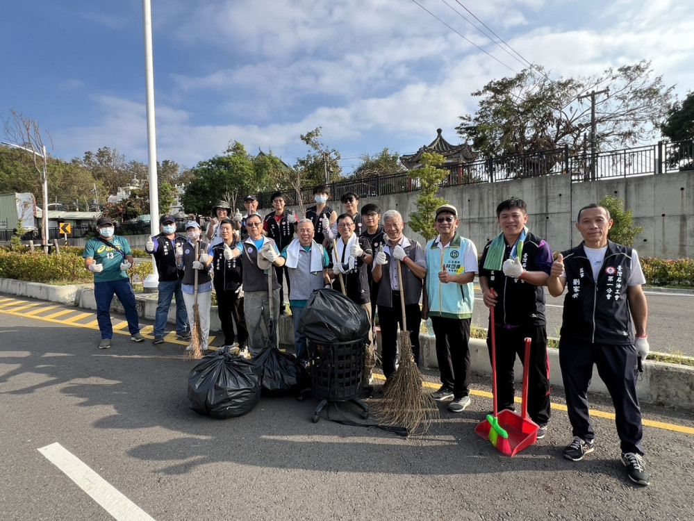 山陀兒重創林園！中油石化事業部攜手志工投入災後清理家園 