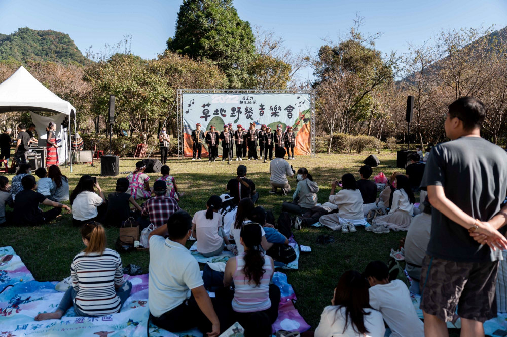 奧萬大草地野餐音樂會 體驗原民音樂森呼吸