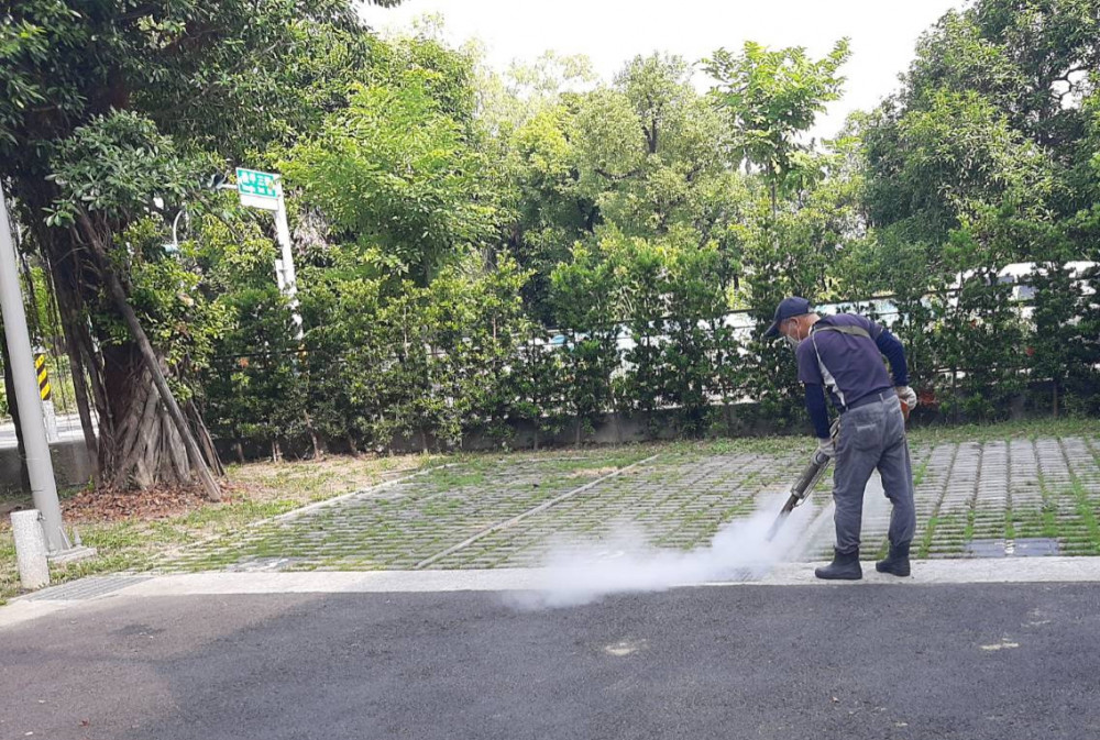 臺南榮家落實風災後家區環境消毒  防範病媒蚊孳生