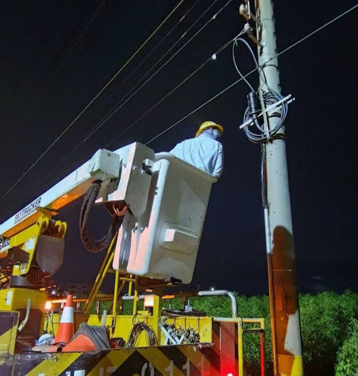 山陀兒颱登陸緩慢！台電新營：逾80人日夜待命 零星事故已修復