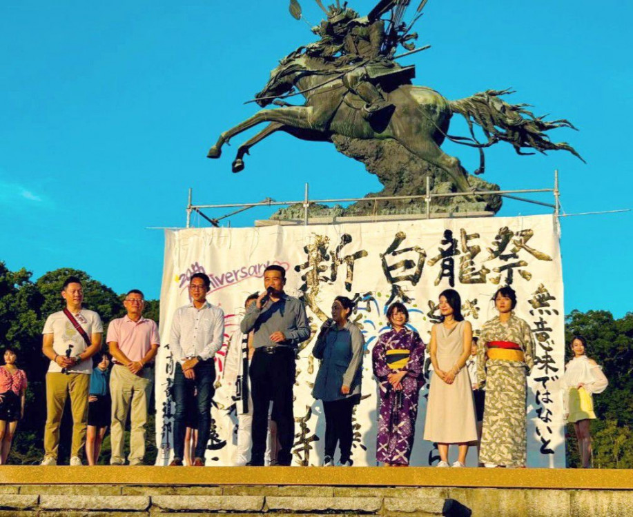 參訪白龍祭汲取經驗，東區訪熊本縣菊池市，相約下個月締結友好城市