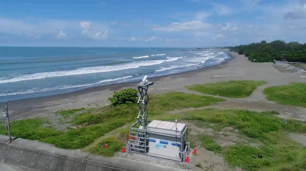 國海院攜手各方！安平觀夕平台打造離岸流智慧預警系統