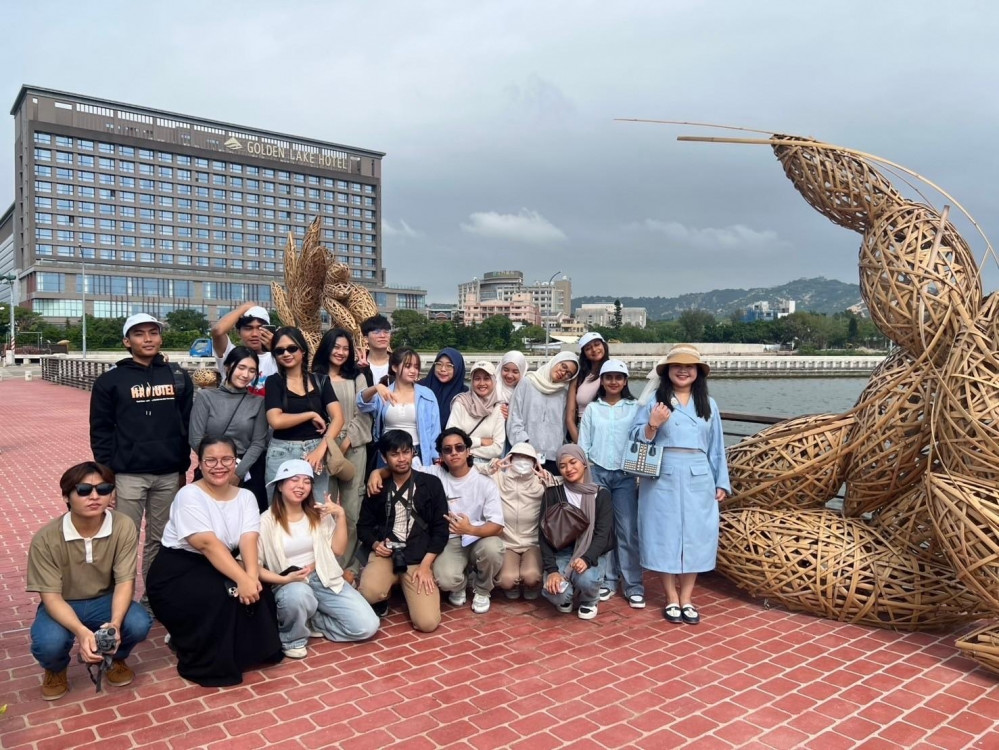 金門國際海洋藝術季 湖光馥郁國際交換生踩點行銷