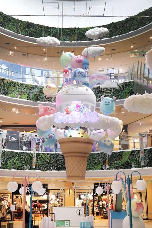 【MITSUI OUTLET PARK 繽紛光之祭 皮克斯主題燈飾造景】