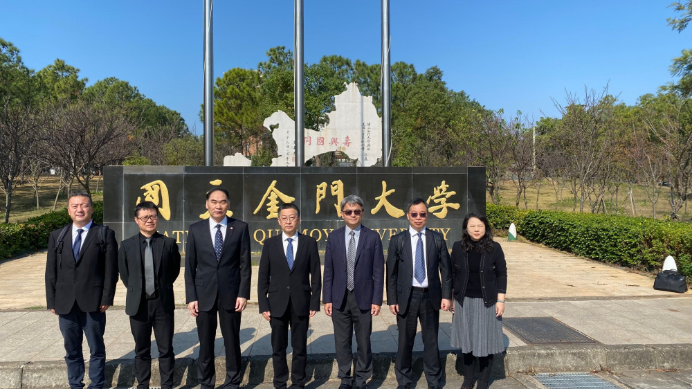 華僑大學校委會主席徐西鵬 率團蒞訪金門大學