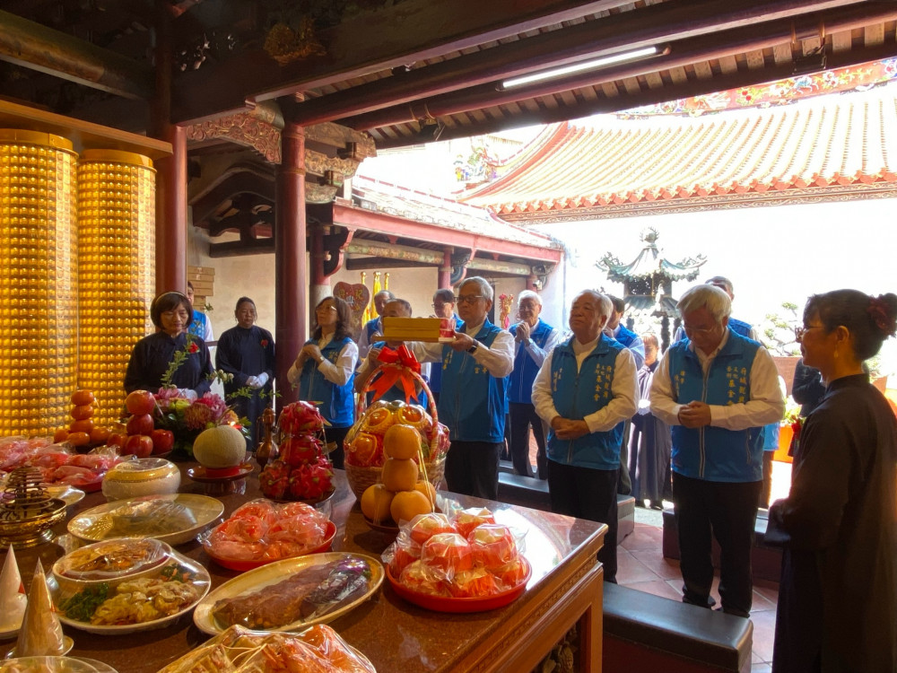 府城興濟宮春祭祝聖大典 人間國寶陳啓村參與盛會