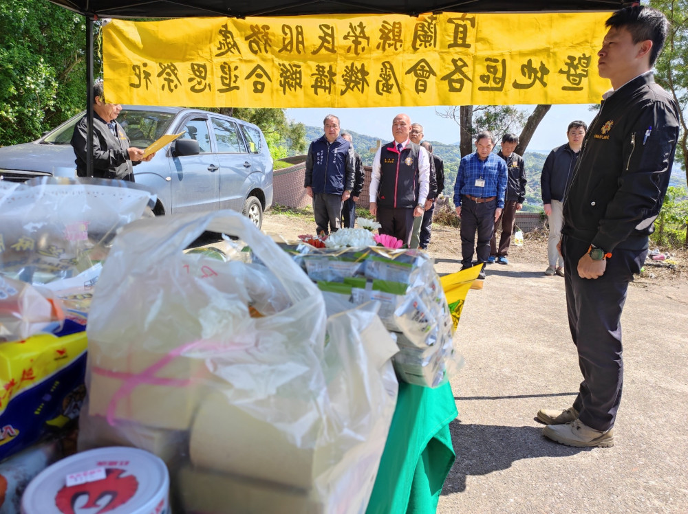 宜蘭榮服處聯合春祭追思 悼念早期亡故榮民無私奉獻