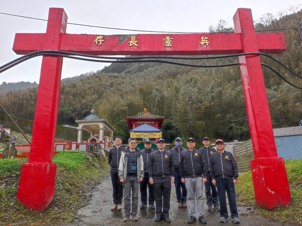 宜蘭榮服處春祭橫貫公路宜蘭支線殉職榮民追思奉獻