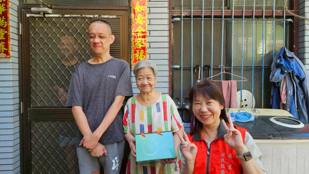 屏東榮服處關懷潮州地區榮民眷溫馨送暖問候