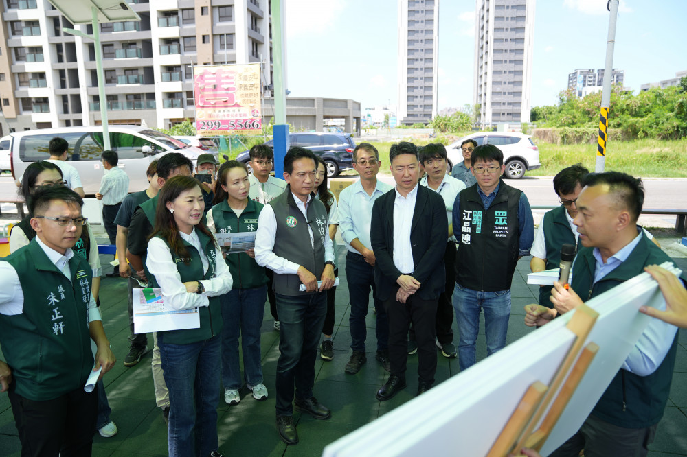 立委林俊憲爭取近20億元前瞻補助，台南市東區、永康、佳里4座立體停車場將陸續開工興建