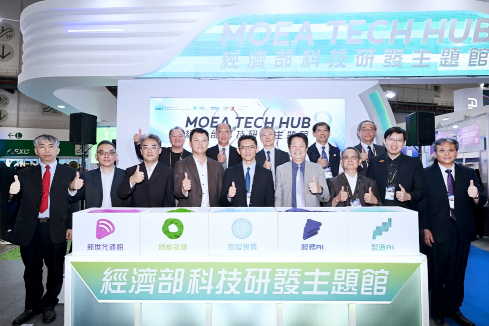 匯聚工研院等產研30項創新成果　COMPUTEX經濟部科研主題館開幕