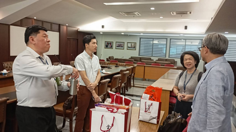 金門大學拜會大馬興華中學 洽談雙方合作與交流