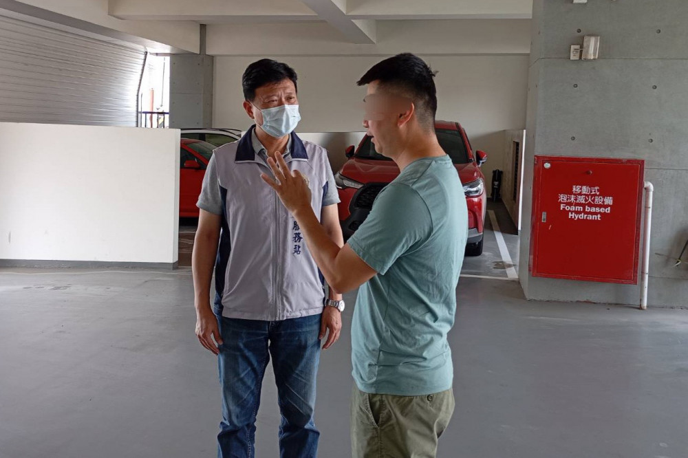 南市軍人服務站慰問住院軍官