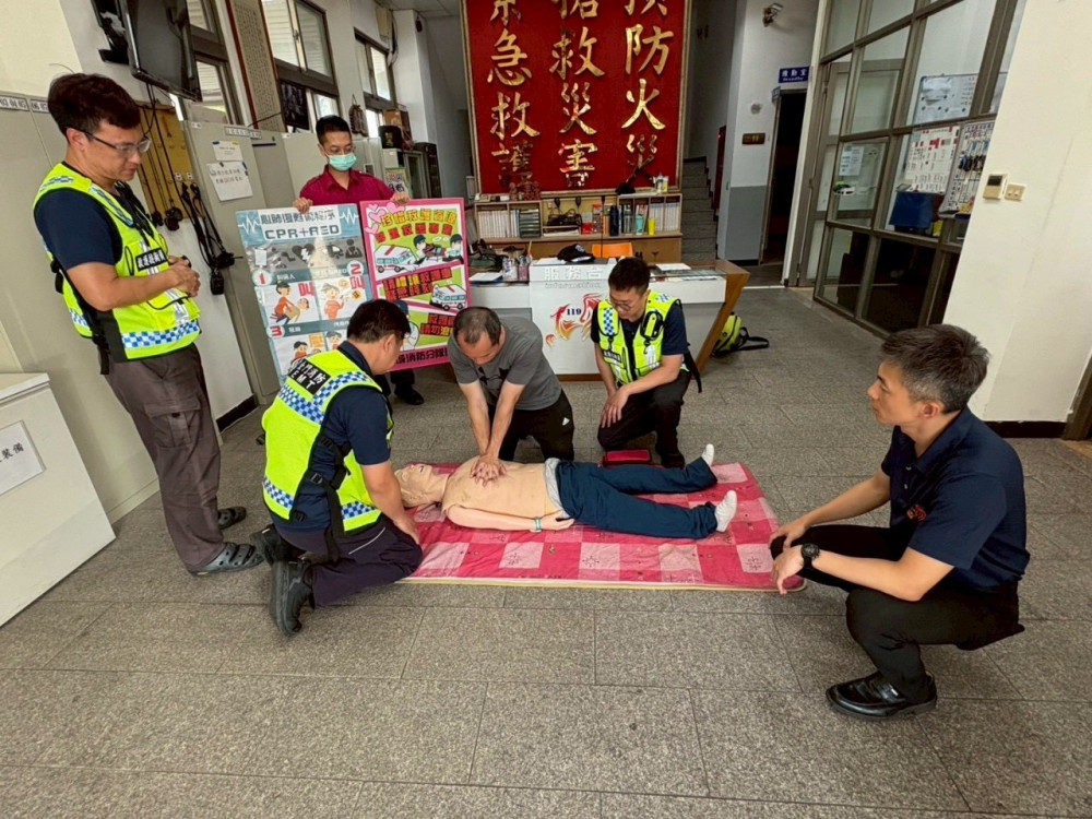 男OHCA獲成功急救康復後 感謝金門消救命恩情