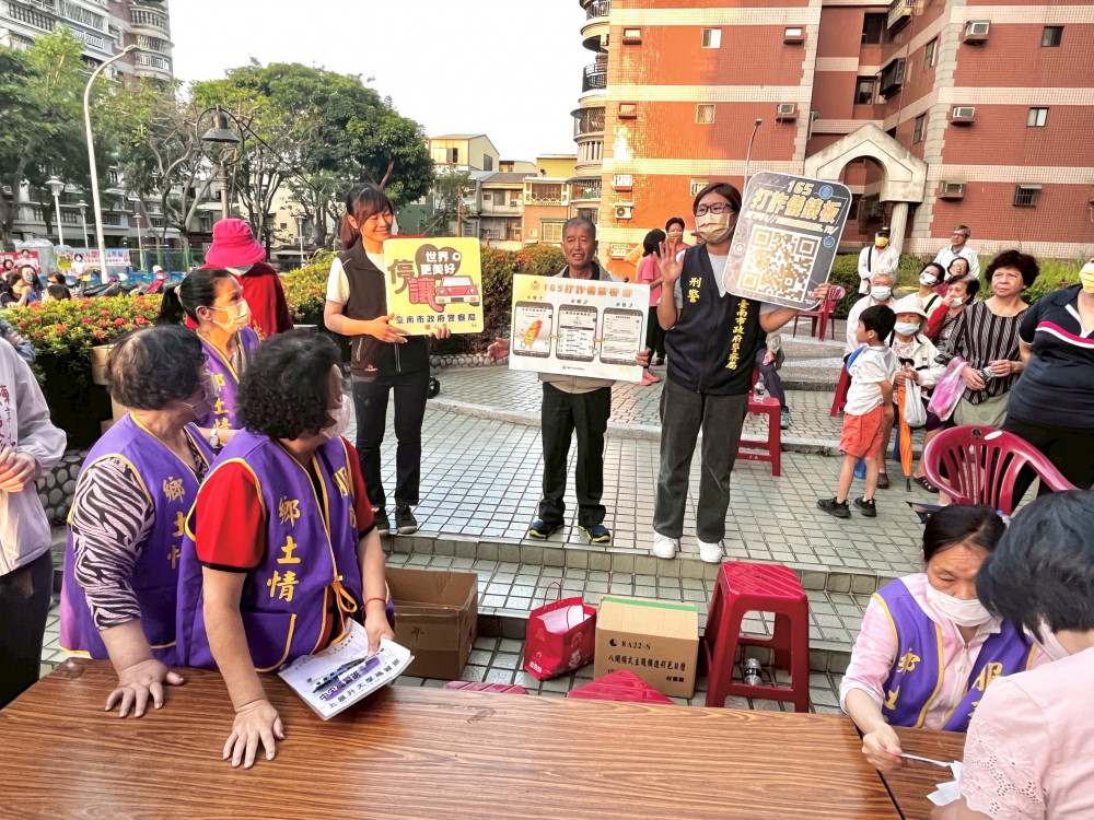 母親節安全行 南警宣導聰明防詐與愛同行