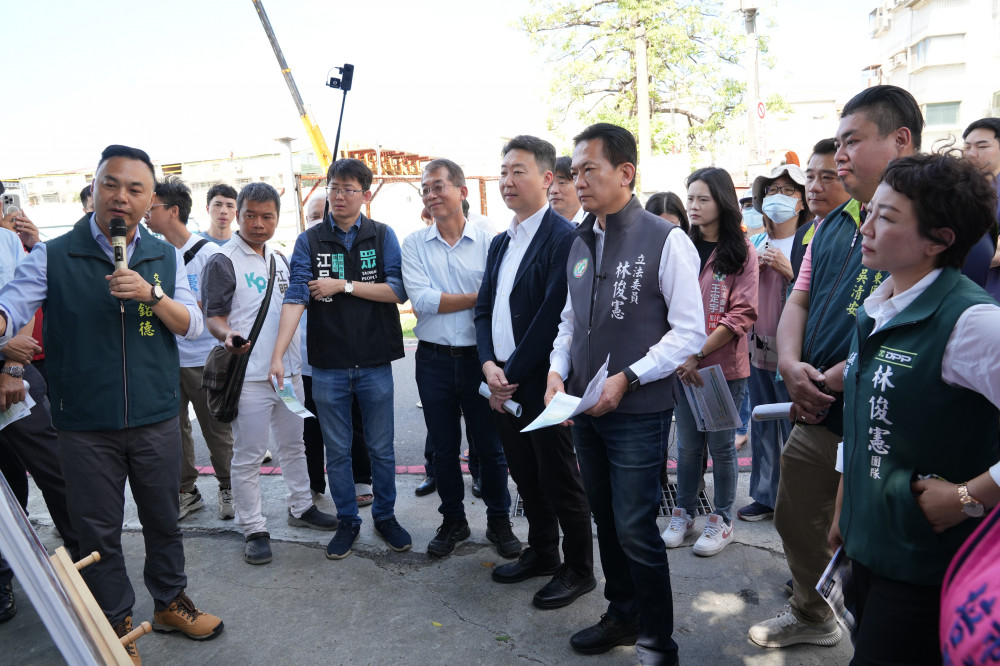 立委林俊憲爭取近20億元前瞻補助，台南市東區、永康、佳里4座立體停車場將陸續開工興建