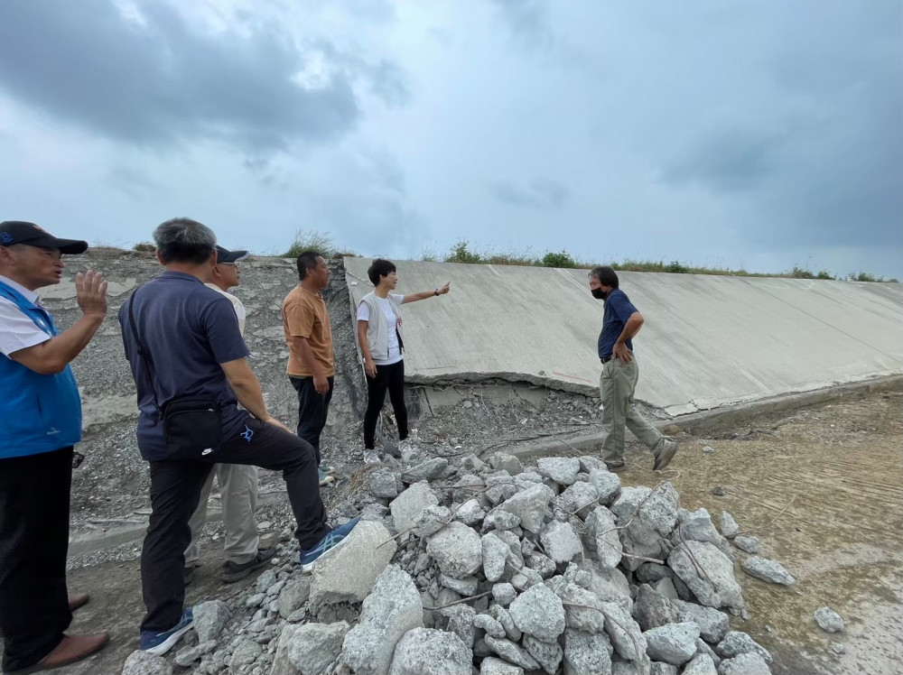 立法委員陳亭妃力爭防洪建設　鹽水排水系統整建經費近3億元到位
