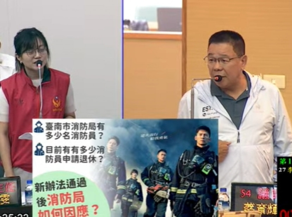 人民陳情醫院有戰傷專用病床，擔心打仗？台南藍軍：七月防衛演習準備戰爭嗎？