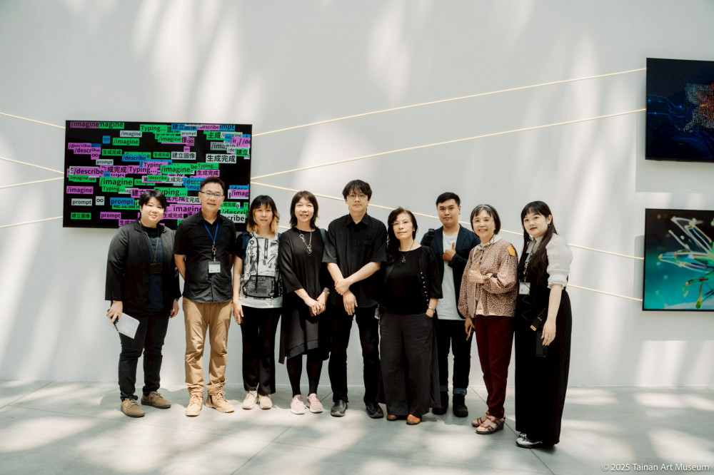 人機共創的未來提案，臺南市美術館推出「詠唱世」AI主題展