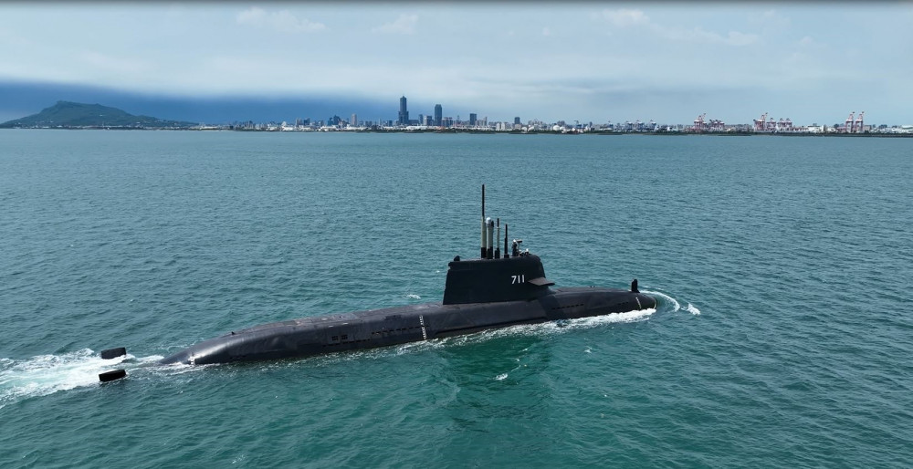 「海鯤軍艦」第二次海試成功  台船公司展現國艦國造實力