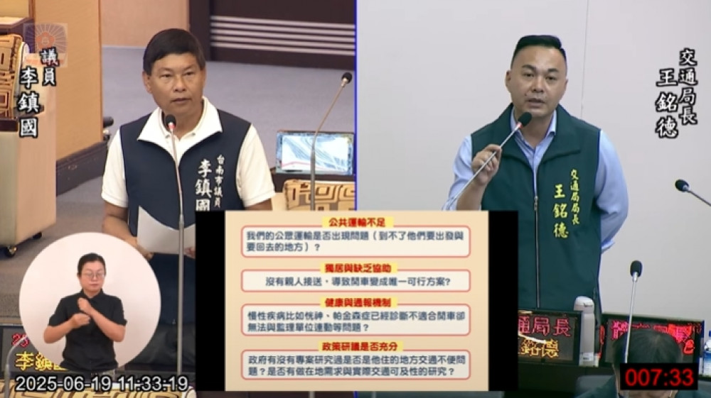 李鎮國自由發言建議高齡駕駛限制需對症下藥