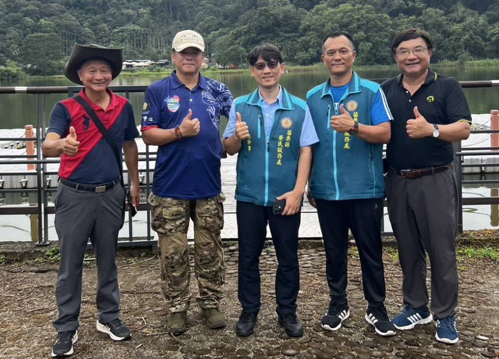 苗栗榮服處拜訪縱遊戶外趣 拓展退除役官兵就業機會