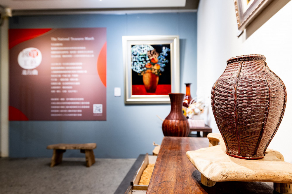 「國寶工藝進行曲」展竹縣新瓦屋登場　11位工藝名家展演70餘件作品